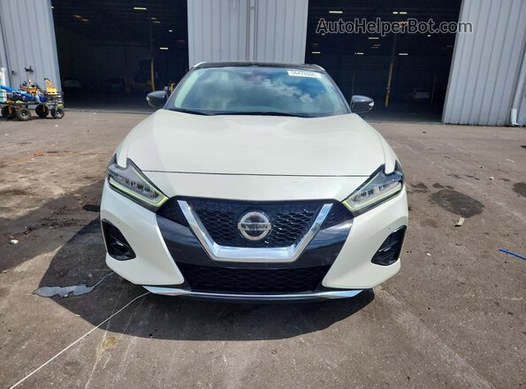 1N4AA6FV3MC504785 2021 NISSAN MAXIMA White წინა ხედი
