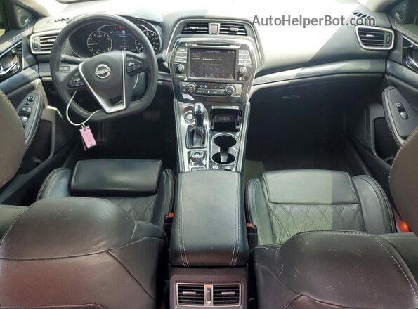 1N4AA6FV5PC507014 2023 NISSAN MAXIMA Black Widok deski rozdzielczej