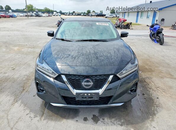 1N4AA6FV5PC507014 2023 NISSAN MAXIMA Black Widok z przodu