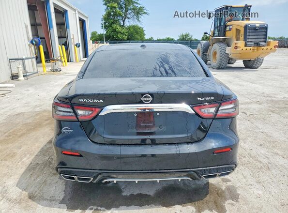 1N4AA6FV5PC507014 2023 NISSAN MAXIMA Black Widok z tyłu