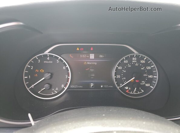 1N4AA6FV6LC367002 2020 NISSAN MAXIMA Black Սարքավորումների վահանակի տեսք