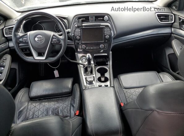 1N4AA6FV6LC367002 2020 NISSAN MAXIMA Black Առջևի վահանակի տեսք