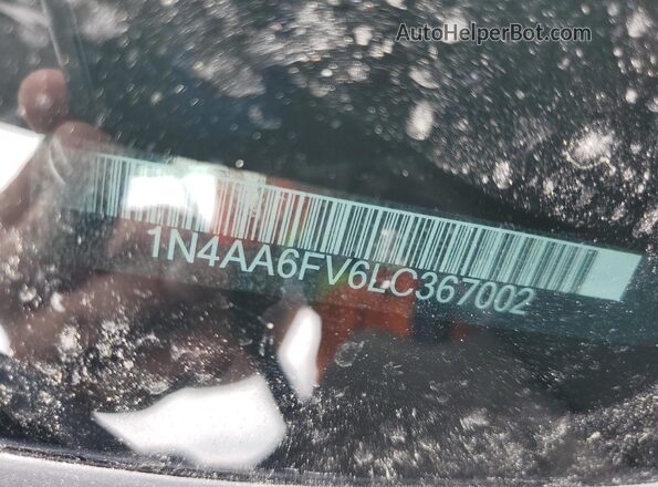 1N4AA6FV6LC367002 2020 NISSAN MAXIMA Black Շարժիչի բաժամունքի տեսք