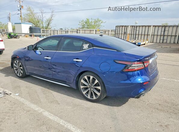 1N4AA6FV7PC512375 2023 NISSAN MAXIMA Синий Задняя левая четверть