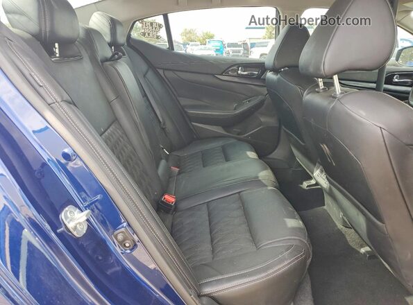 1N4AA6FV7PC512375 2023 NISSAN MAXIMA Синий Вид задних сидений