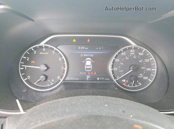 1N4AA6FV7PC512375 2023 NISSAN MAXIMA Синий Вид щитка приборов