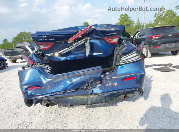 1N4AA6FV8LC376381 2020 NISSAN MAXIMA Синий Вид спереди