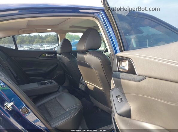 1N4AA6FV8LC376381 2020 NISSAN MAXIMA Синий Вид наклейки с VIN-кодом