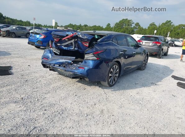 1N4AA6FV8LC376381 2020 NISSAN MAXIMA Синий Задняя правая четверть