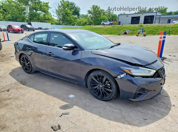 1N4AA6FV9MC504564 2021 NISSAN MAXIMA Charcoal Передня права чверть