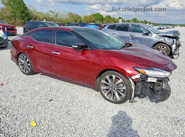 1N4AA6FV9MC505567 2021 NISSAN MAXIMA Burgundy წინა მარჯვენა