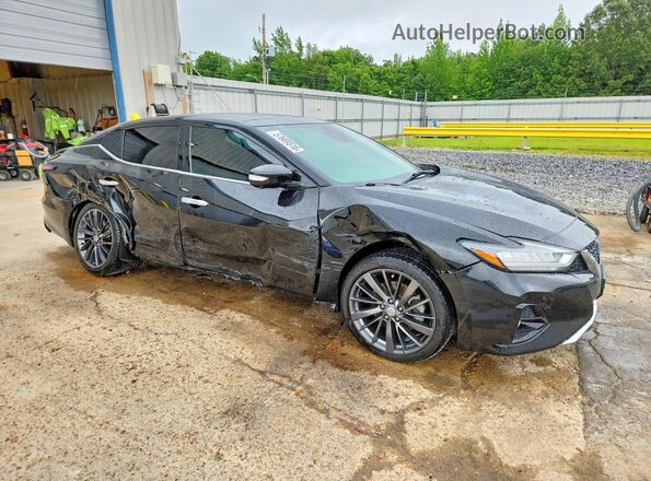 1N4AA6FVXLC370176 2020 NISSAN MAXIMA Black Передня права чверть