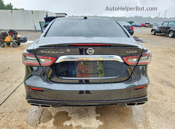 1N4AA6FVXLC370176 2020 NISSAN MAXIMA Black Вид ззаду