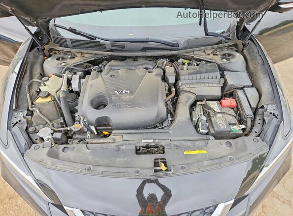 1N4AA6FVXLC370176 2020 NISSAN MAXIMA Black Вид задньої частини салону