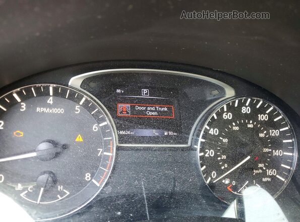 1N4AL3AP0GC119352 2016 NISSAN ALTIMA Black Vista del cuadro de instrumentos