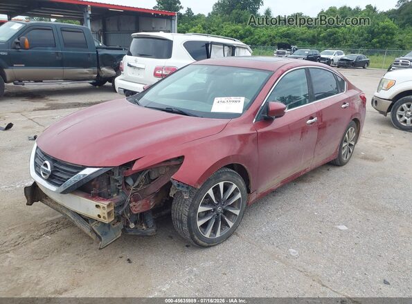 1N4AL3AP0GC156322 2016 NISSAN ALTIMA Красный Передняя левая четверть