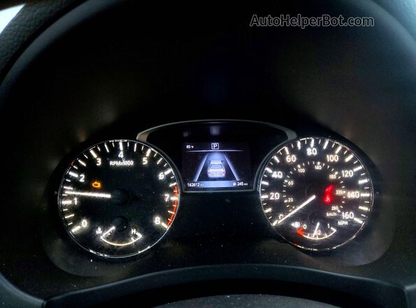 1N4AL3AP0GC165165 2016 NISSAN ALTIMA Silver Vista del cuadro de instrumentos