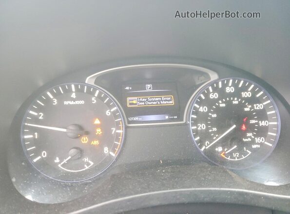 1N4AL3AP0GC173623 2016 NISSAN ALTIMA Red Vista del cuadro de instrumentos