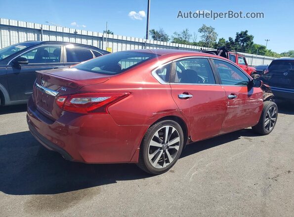 1N4AL3AP0GC184587 2016 NISSAN ALTIMA Красный Задняя правая четверть