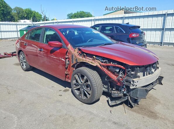 1N4AL3AP0GC184587 2016 NISSAN ALTIMA Красный Передняя правая четверть