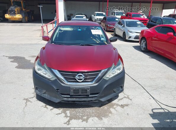1N4AL3AP0GC206717 2016 NISSAN ALTIMA Red Vista del cuadro de instrumentos