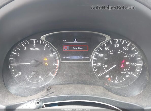 1N4AL3AP0GC210525 2016 NISSAN ALTIMA Gray უკანა სავარძლების ხედი