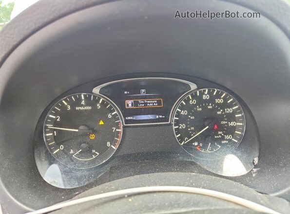 1N4AL3AP0GC238955 2016 NISSAN ALTIMA Silver Vista del cuadro de instrumentos