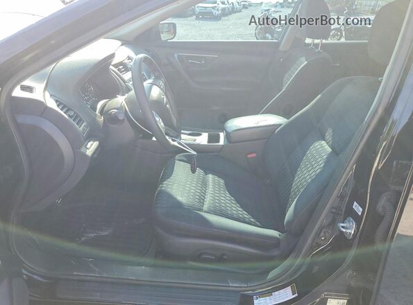1N4AL3AP0GC263242 2016 NISSAN ALTIMA Black Вид салону спереду
