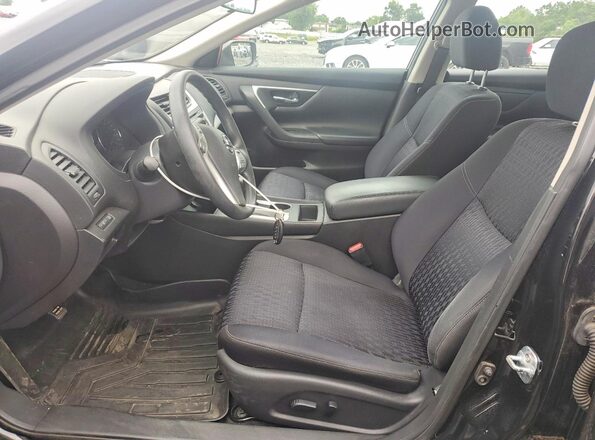 1N4AL3AP0GC265802 2016 NISSAN ALTIMA Black წინა სალონის ხედი