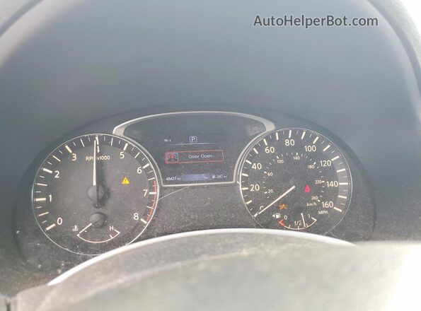 1N4AL3AP0GC293132 2016 NISSAN ALTIMA Gray Vista del cuadro de instrumentos