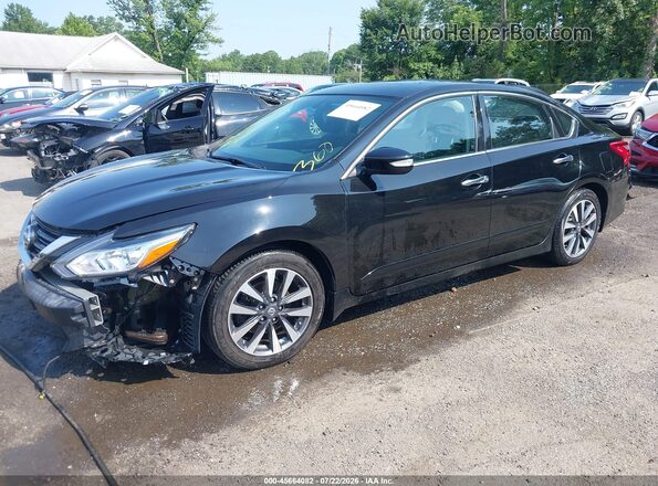 1N4AL3AP0GC293969 2016 NISSAN ALTIMA Black Առջևի ձախ երեք քառորդ տեսարան