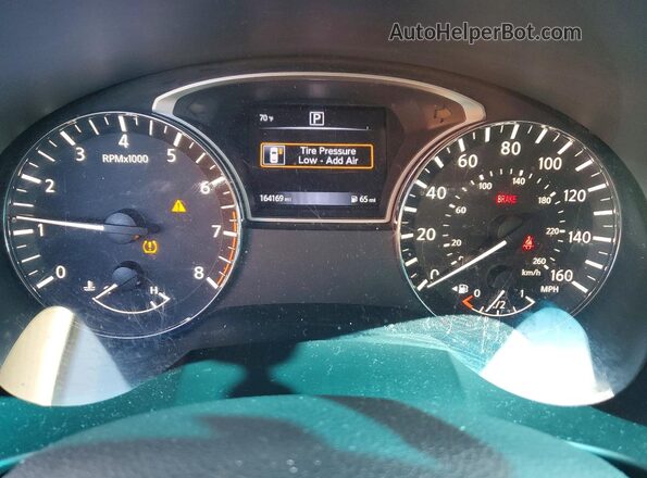 1N4AL3AP0GN313481 2016 NISSAN ALTIMA Silver Instrument cluster view