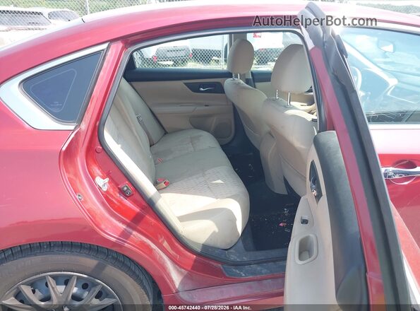 1N4AL3AP0GN326974 2016 NISSAN ALTIMA Red Вид наклейки з VIN-кодом