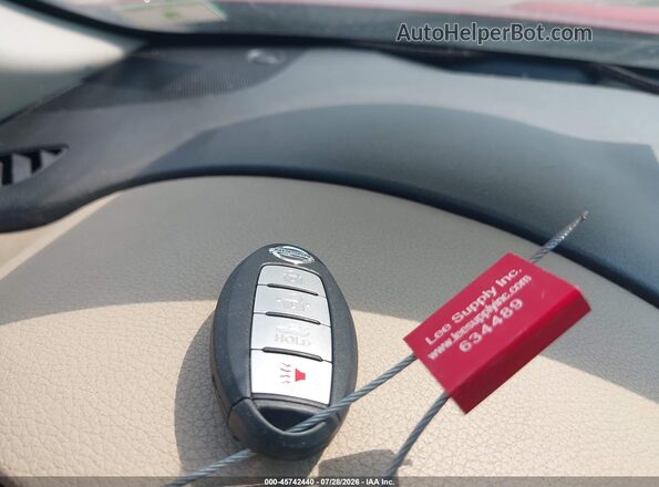 1N4AL3AP0GN326974 2016 NISSAN ALTIMA Red Вид панелі приладів