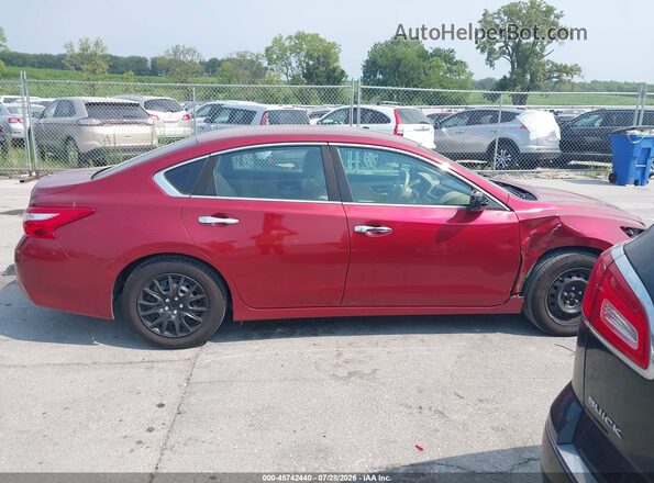 1N4AL3AP0GN326974 2016 NISSAN ALTIMA Red Вид задньої частини салону