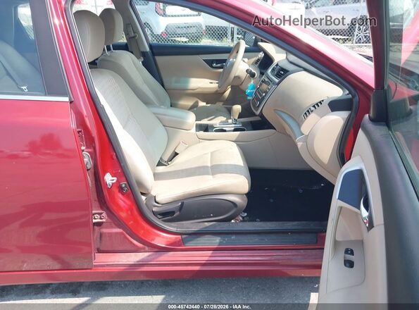 1N4AL3AP0GN326974 2016 NISSAN ALTIMA Red Вид салону спереду