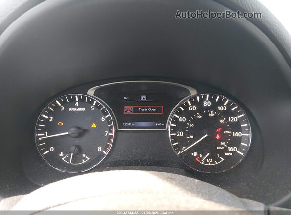 1N4AL3AP0GN340180 2016 NISSAN ALTIMA Brown უკანა სავარძლების ხედი