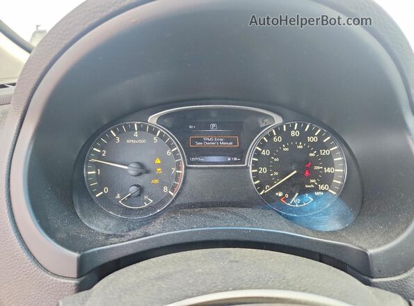 1N4AL3AP0GN356721 2016 NISSAN ALTIMA Silver Widok zestawu wskaźników