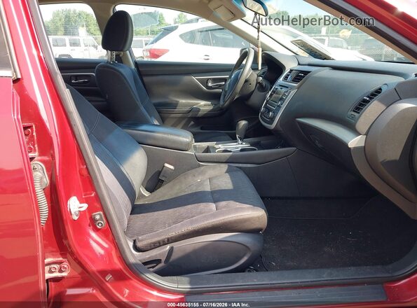 1N4AL3AP0HC199477 2017 NISSAN ALTIMA Красный Вид салона спереди