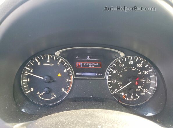 1N4AL3AP0HC276543 2017 NISSAN ALTIMA Gray Սարքավորումների վահանակի տեսք