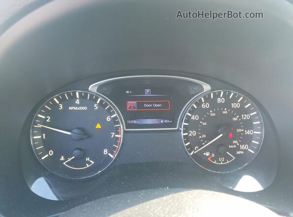 1N4AL3AP0HC280169 2017 NISSAN ALTIMA Black Vista del cuadro de instrumentos