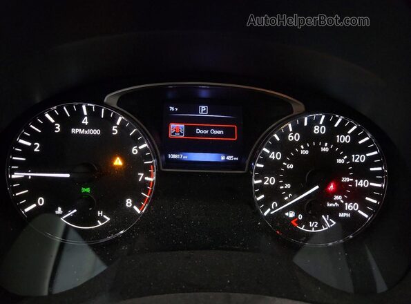1N4AL3AP0HC293410 2017 NISSAN ALTIMA Silver Vista del cuadro de instrumentos