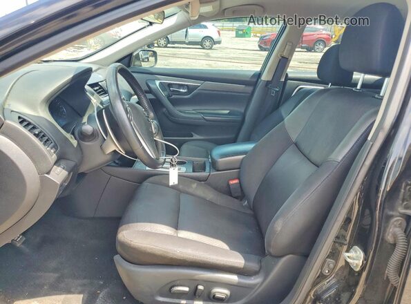 1N4AL3AP0HC474457 2017 NISSAN ALTIMA Black Вид салону спереду