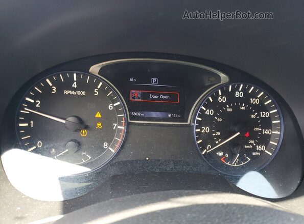 1N4AL3AP0HC474457 2017 NISSAN ALTIMA Black Вид щитка приладів