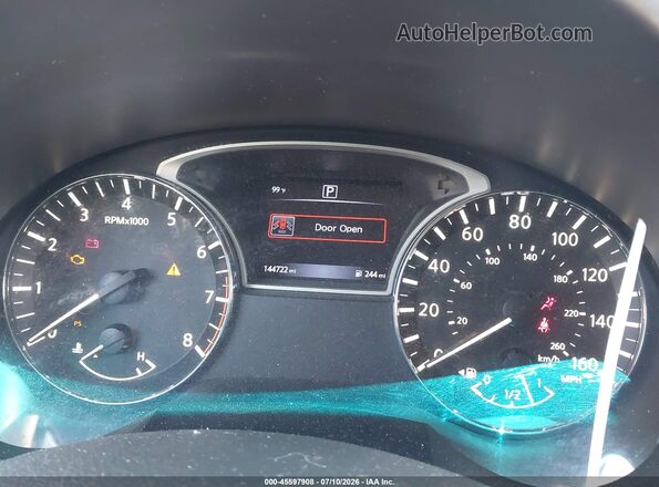 1N4AL3AP0HN306158 2017 NISSAN ALTIMA Black Widok tylnych siedzeń