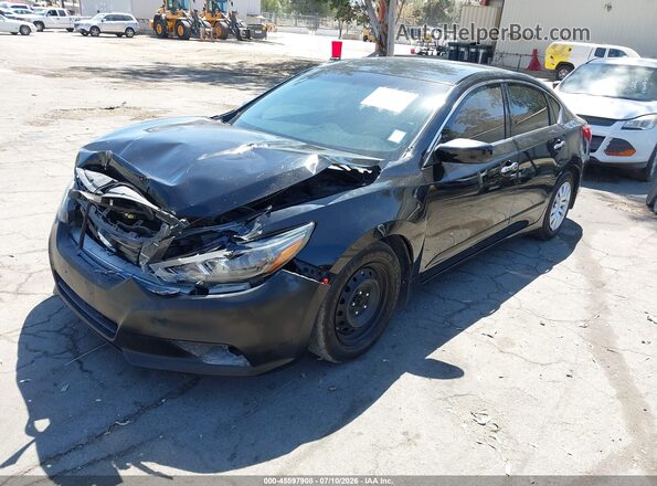 1N4AL3AP0HN306158 2017 NISSAN ALTIMA Black Przód lewy