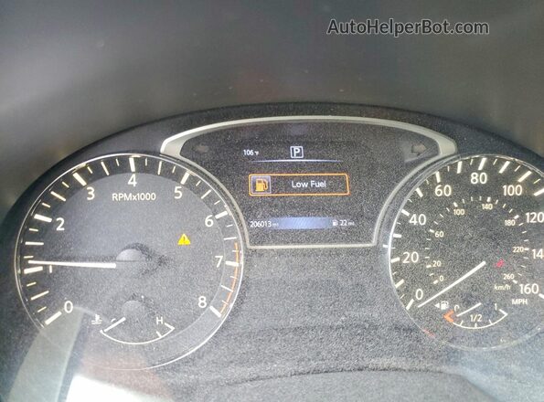 1N4AL3AP0HN333165 2017 NISSAN ALTIMA Серебряный Вид щитка приборов
