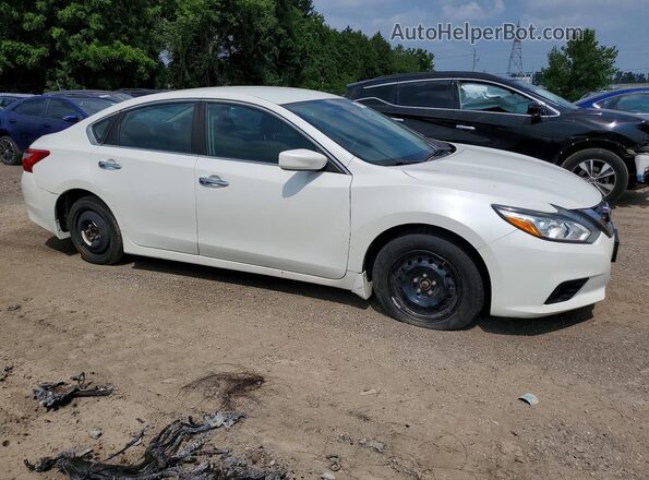 1N4AL3AP0HN343386 2017 NISSAN ALTIMA Белый Передняя правая четверть