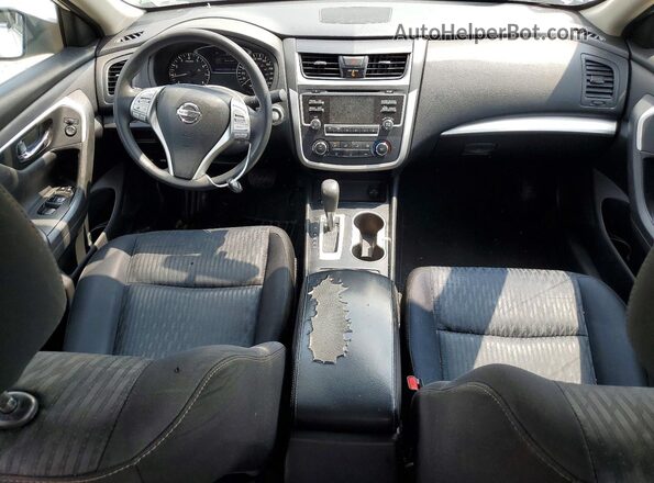 1N4AL3AP0HN343386 2017 NISSAN ALTIMA Белый Вид панели приборов