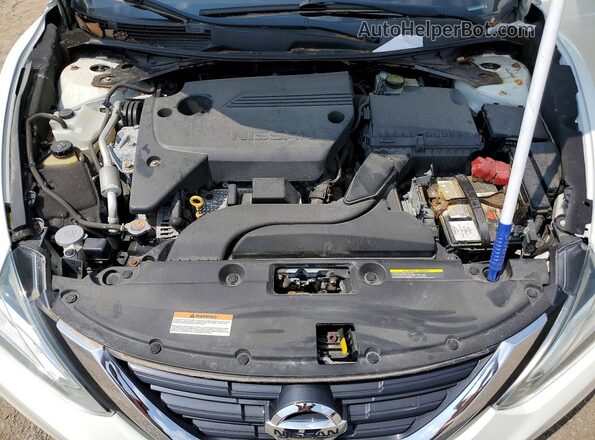 1N4AL3AP0HN343386 2017 NISSAN ALTIMA Белый Вид задней части салона